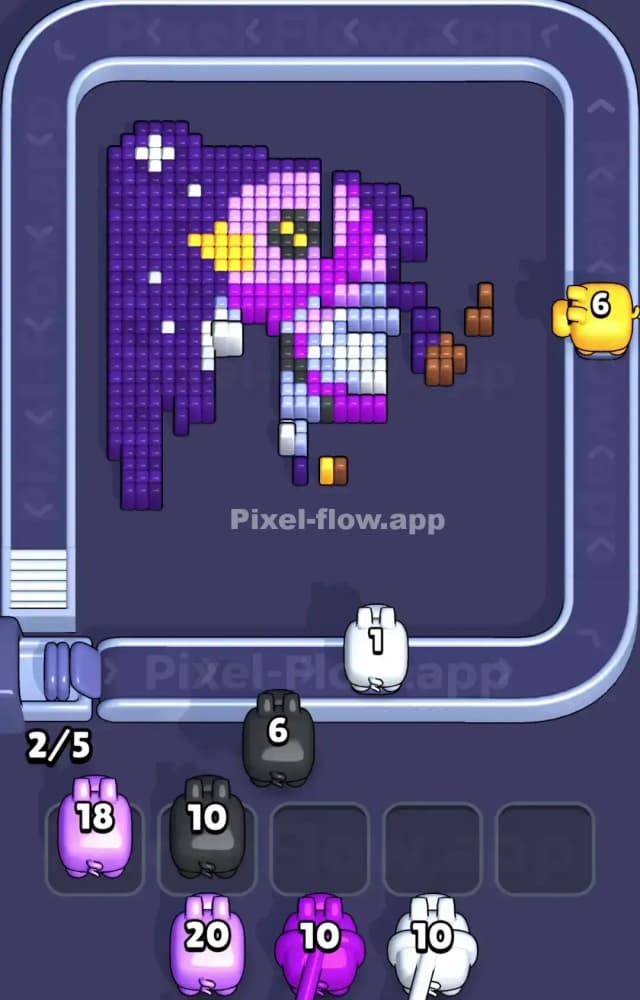 Pixel Flow Level 1084 Solution 2