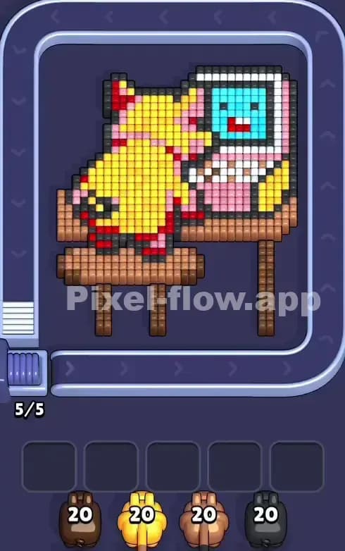 Pixel Flow Level 861 Gameplay