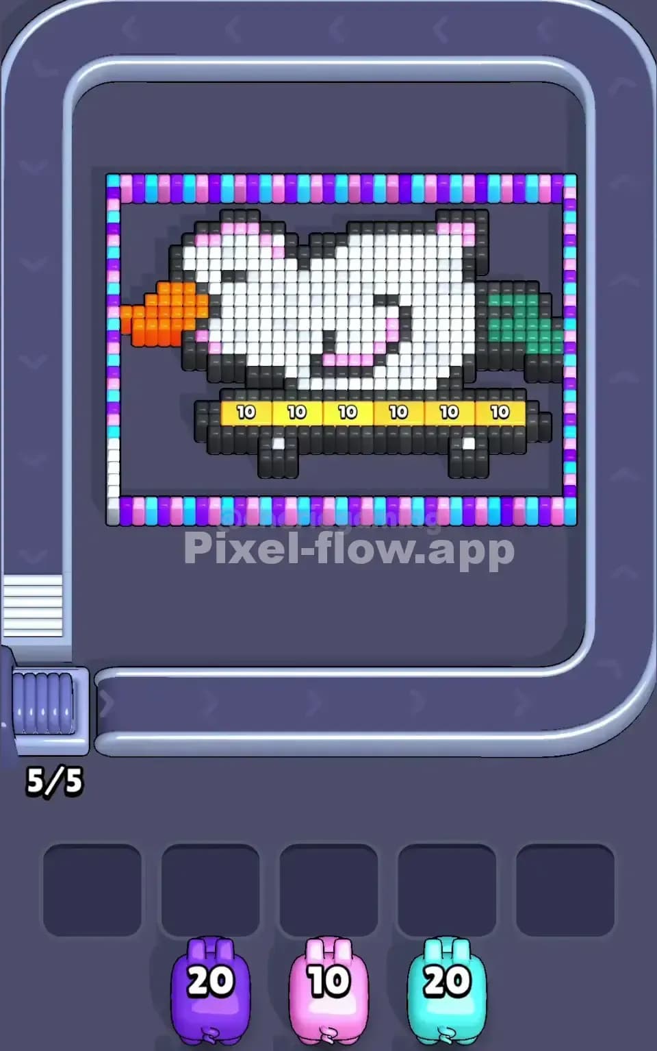 Pixel Flow Level 212 Screenshot