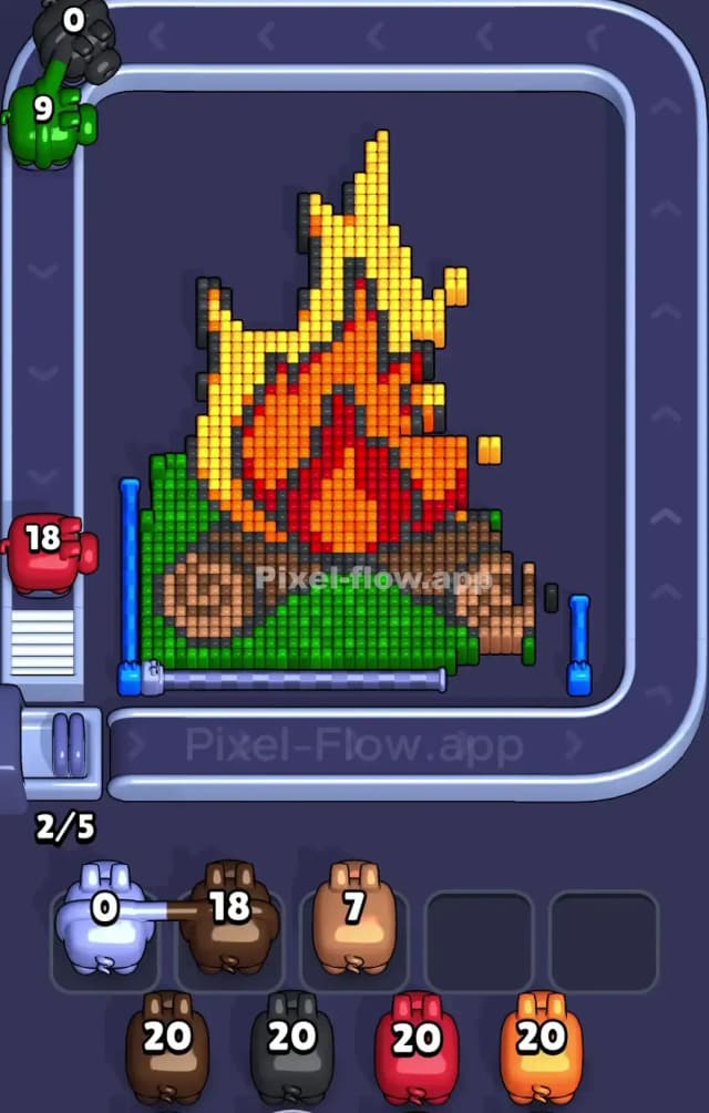 Pixel Flow Level 793 Solution 1