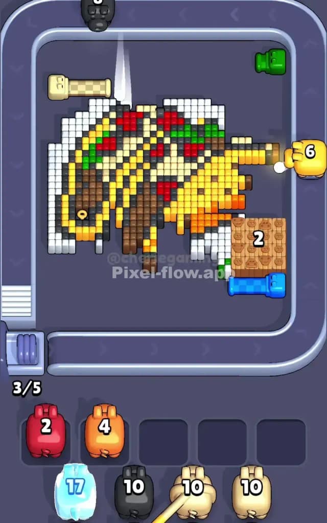 Pixel Flow Level 394 Solution 1