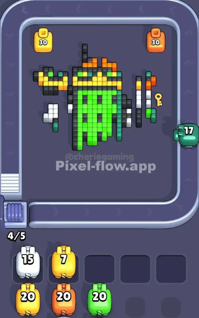 Pixel Flow Level 99 Solution 2