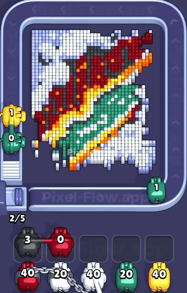 Pixel Flow Level 1057 Solution 1