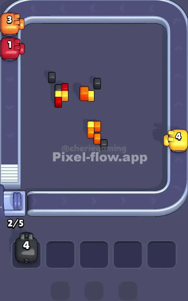 Pixel Flow Level 96 Solution 3