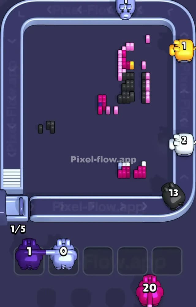 Pixel Flow Level 1328 Solution 3