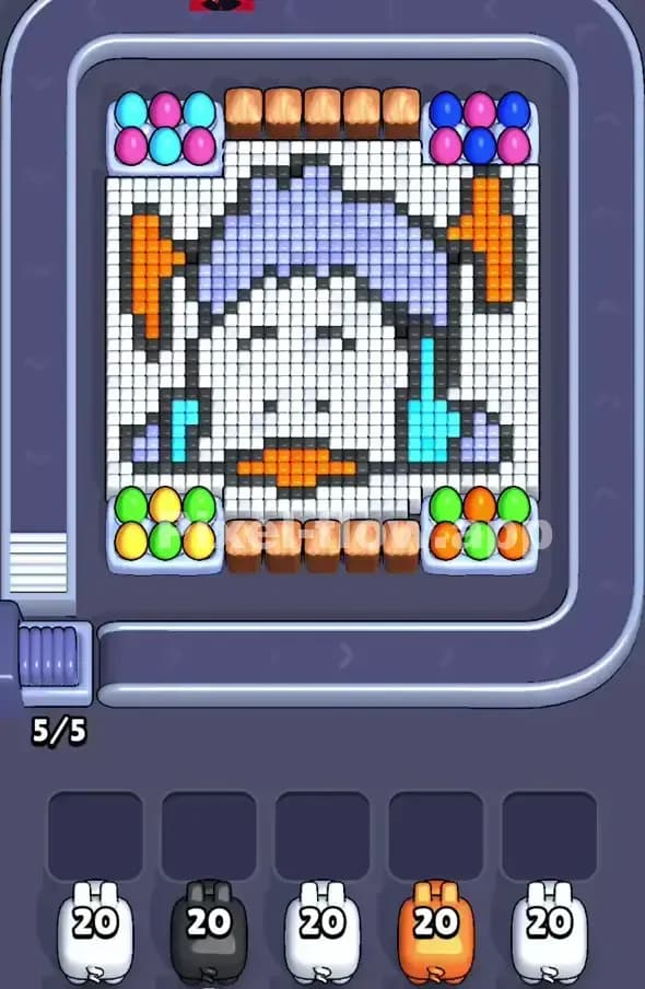 Pixel Flow Level 355 Screenshot