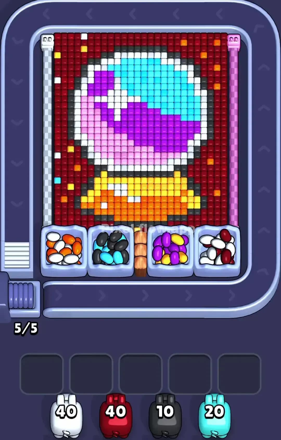 Pixel Flow Level 1291 Screenshot