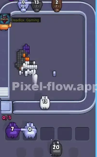 Pixel Flow Level 489 Solution 3