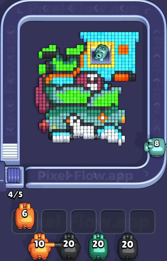 Pixel Flow Level 1003 Solution 1