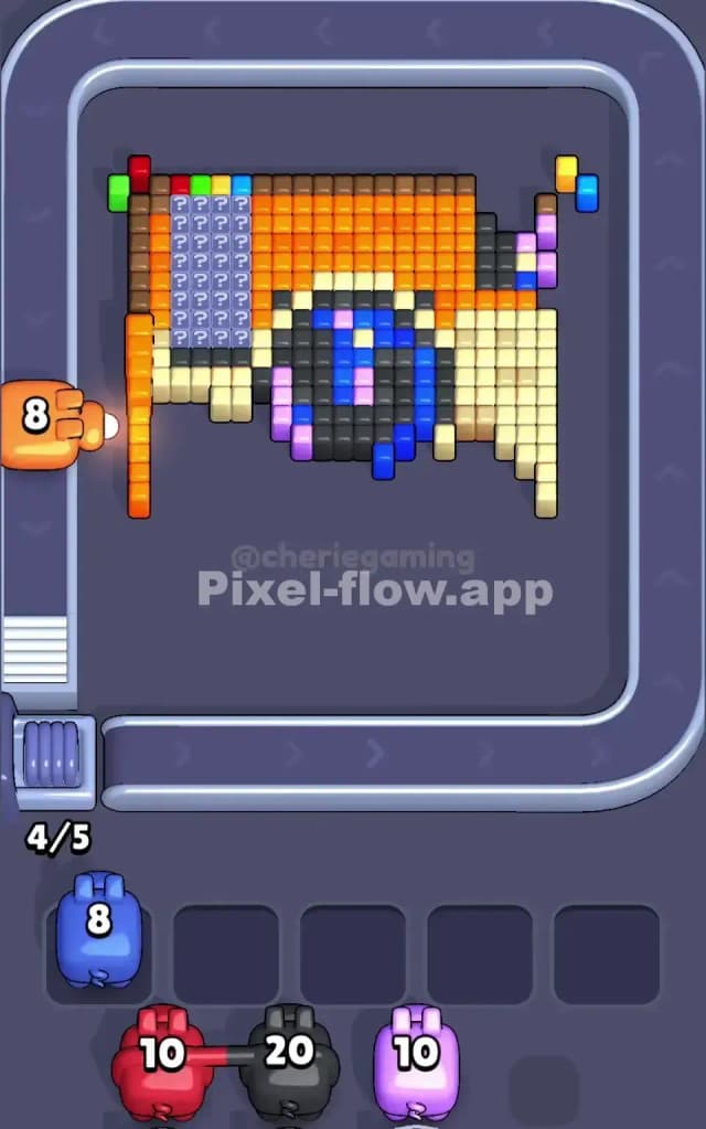 Pixel Flow Level 116 Solution 1