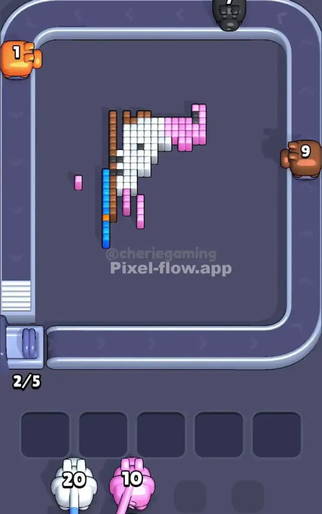 Pixel Flow Level 437 Solution 3