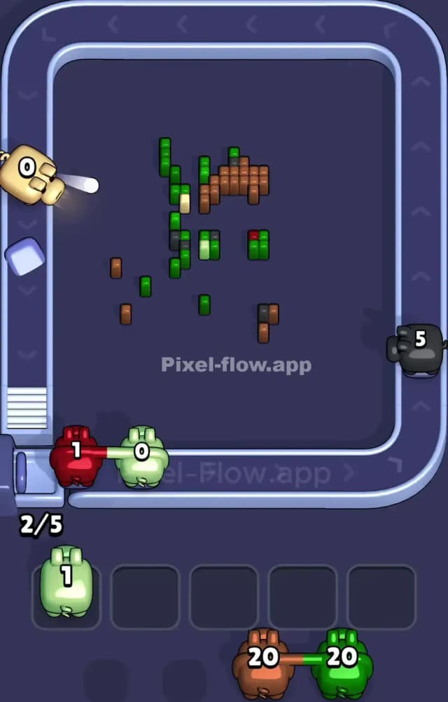 Pixel Flow Level 931 Solution 3