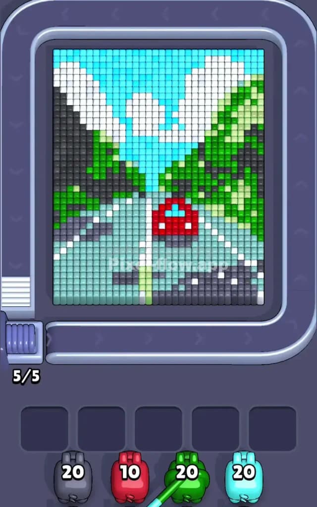 Pixel Flow Level 652 Gameplay