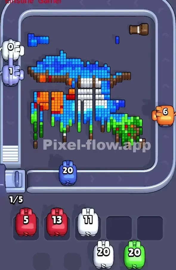 Pixel Flow Level 378 Solution 2