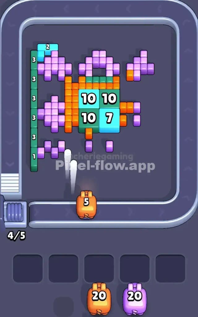 Pixel Flow Level 30 Solution 2