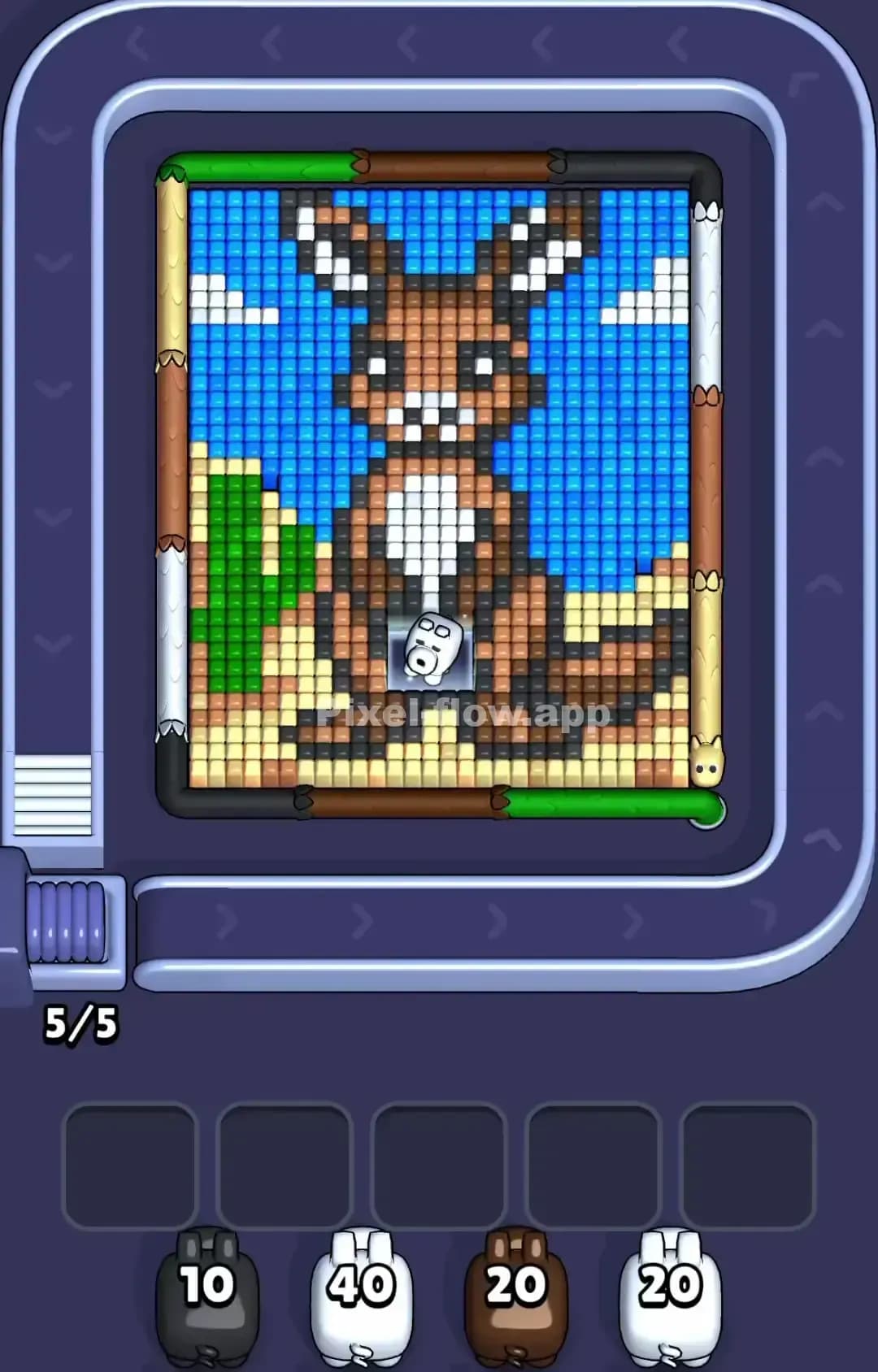 Pixel Flow Level 1191 Screenshot