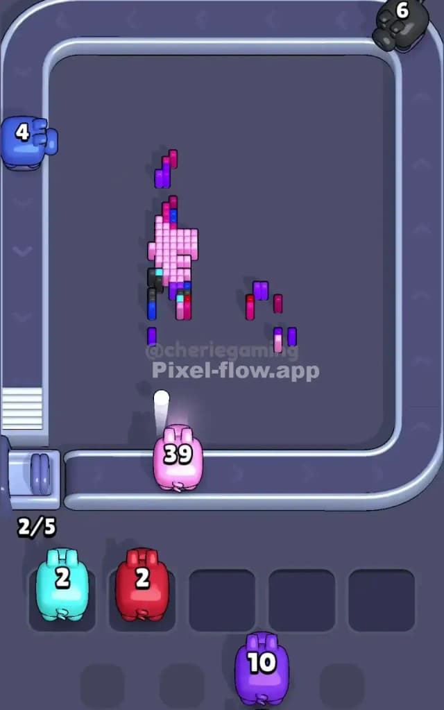 Pixel Flow Level 541 Solution 3