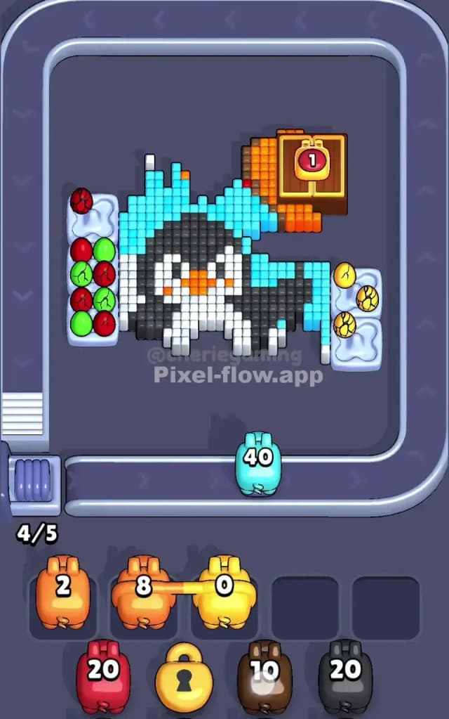 Pixel Flow Level 557 Solution 2