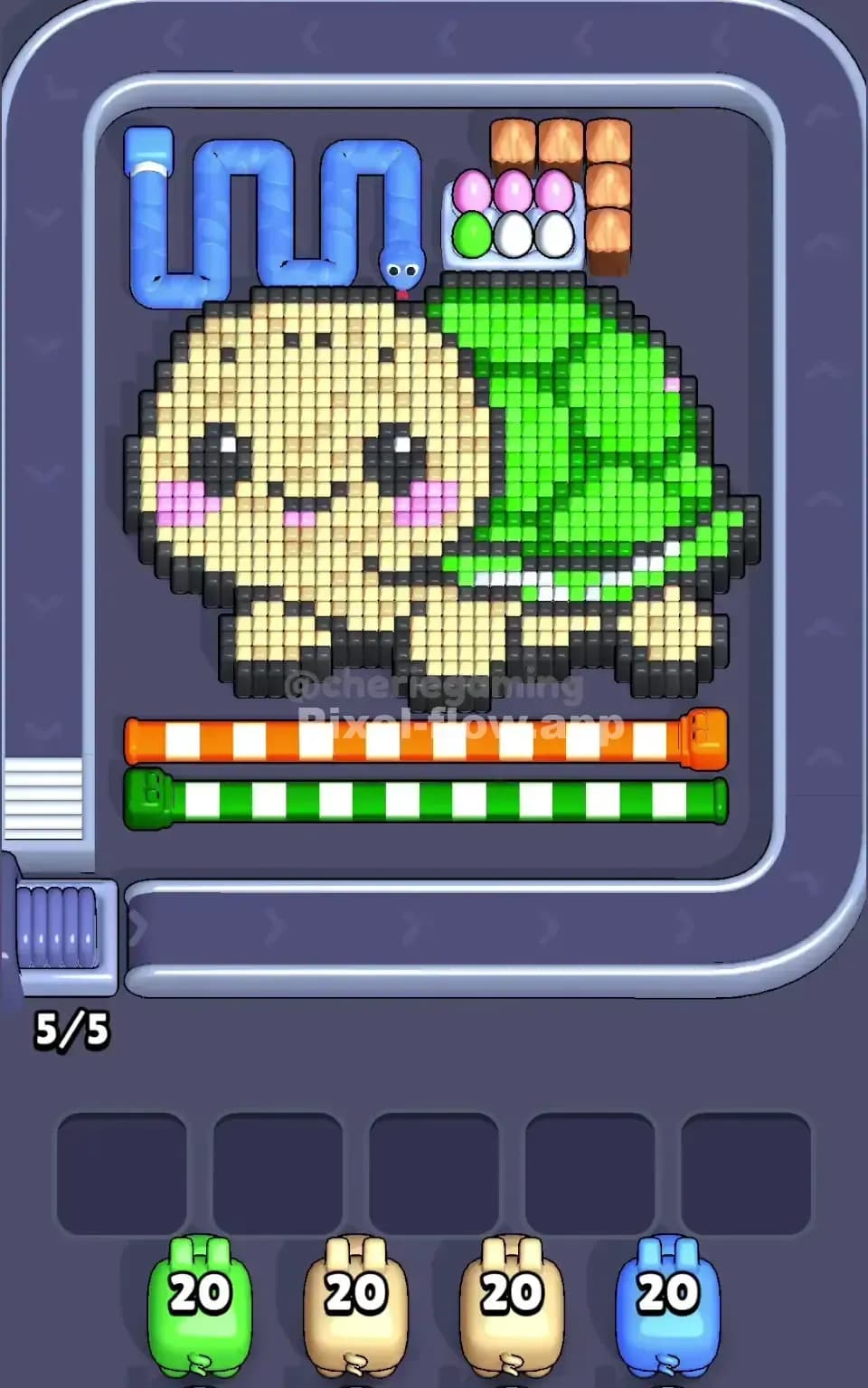 Pixel Flow Level 323 Screenshot