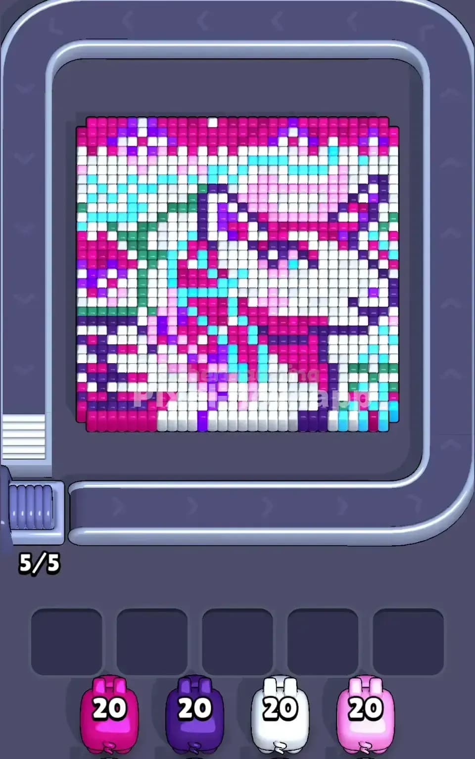 Pixel Flow Level 187 Screenshot