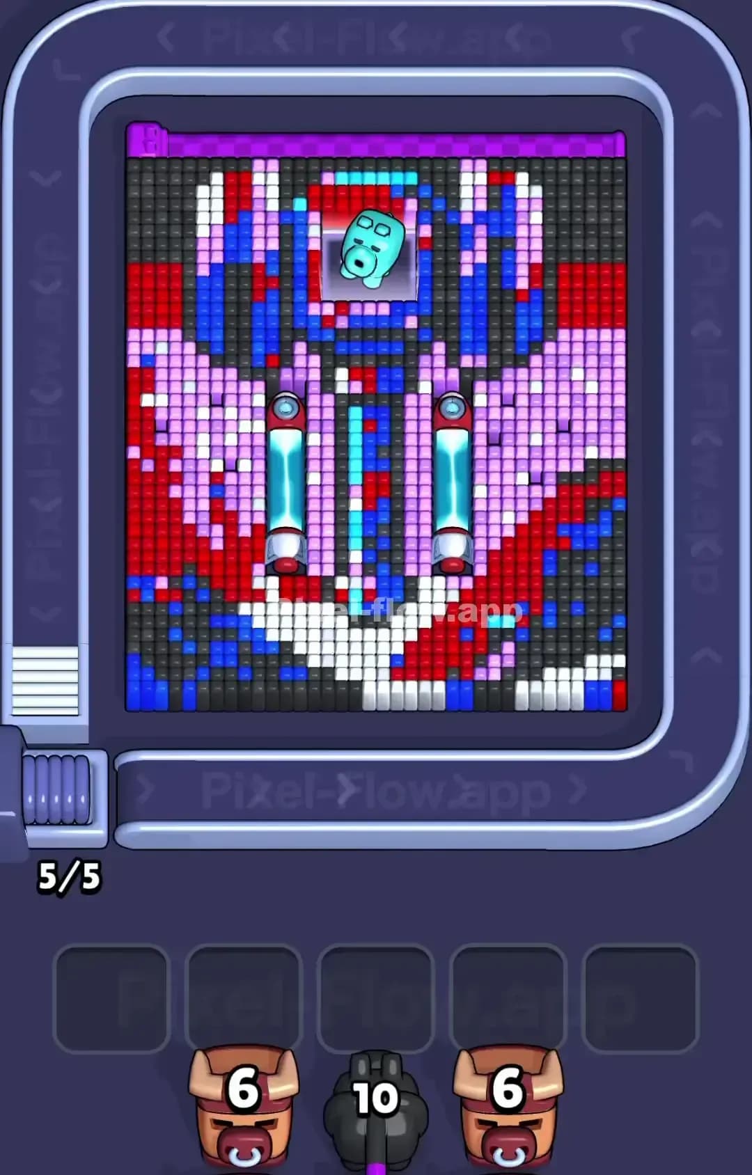 Pixel Flow Level 1302 Screenshot