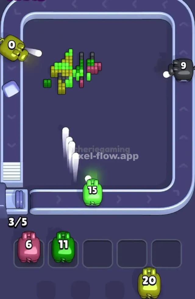 Pixel Flow Level 1654 Solution 3
