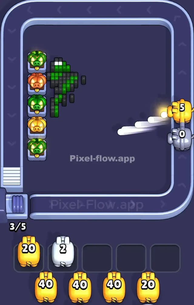 Pixel Flow Level 859 Solution 3