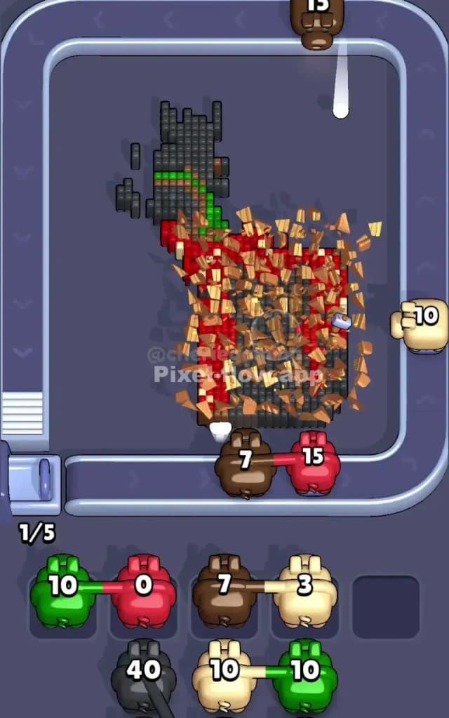 Pixel Flow Level 320 Solution 2