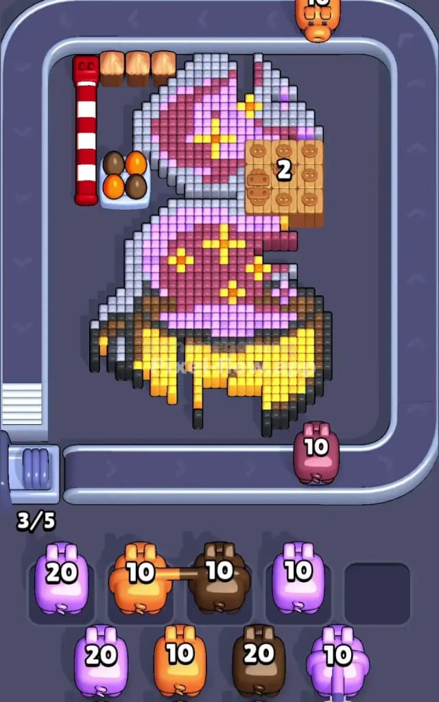 Pixel Flow Level 330 Solution 1