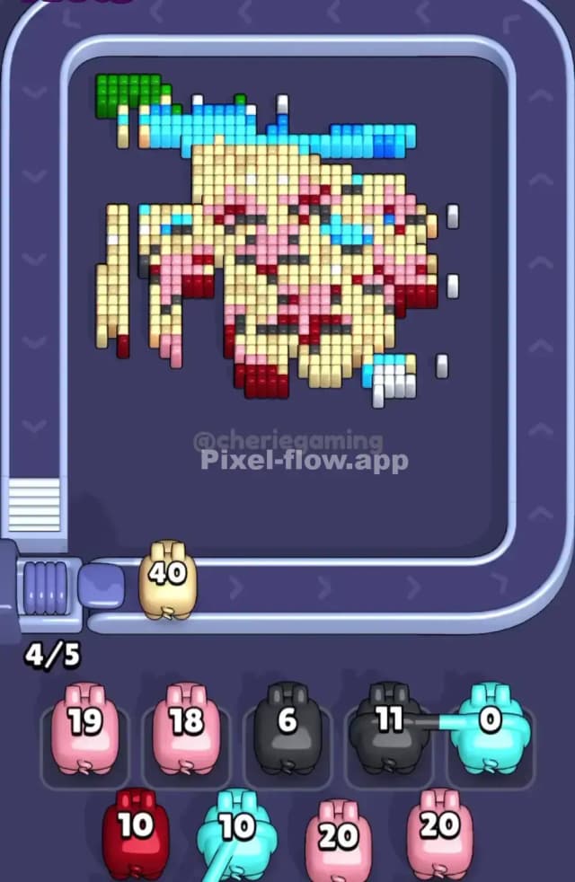 Pixel Flow Level 1767 Solution 2