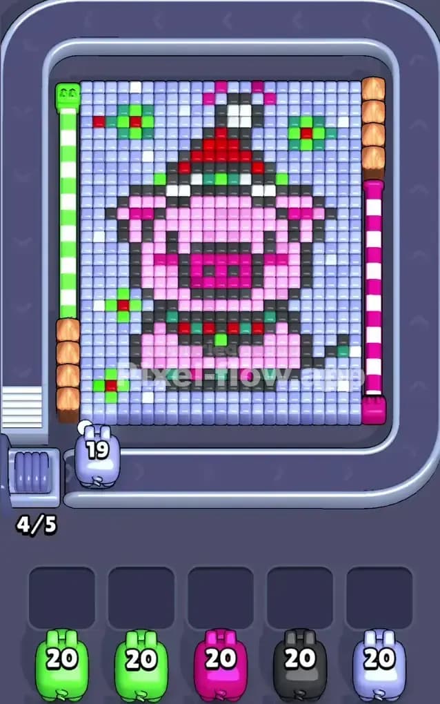 Pixel Flow Level 287 Screenshot