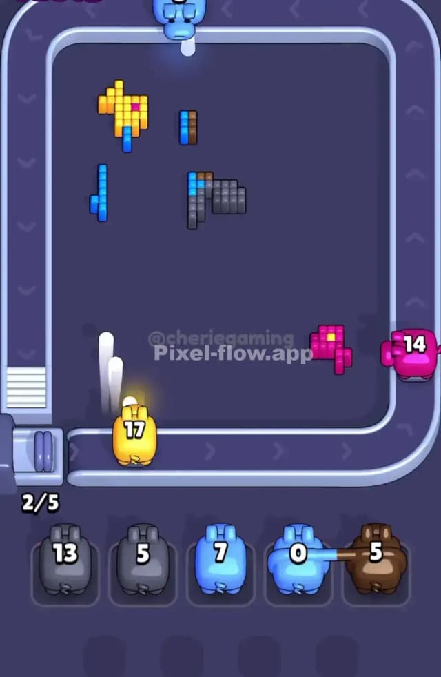 Pixel Flow Level 1703 Solution 3