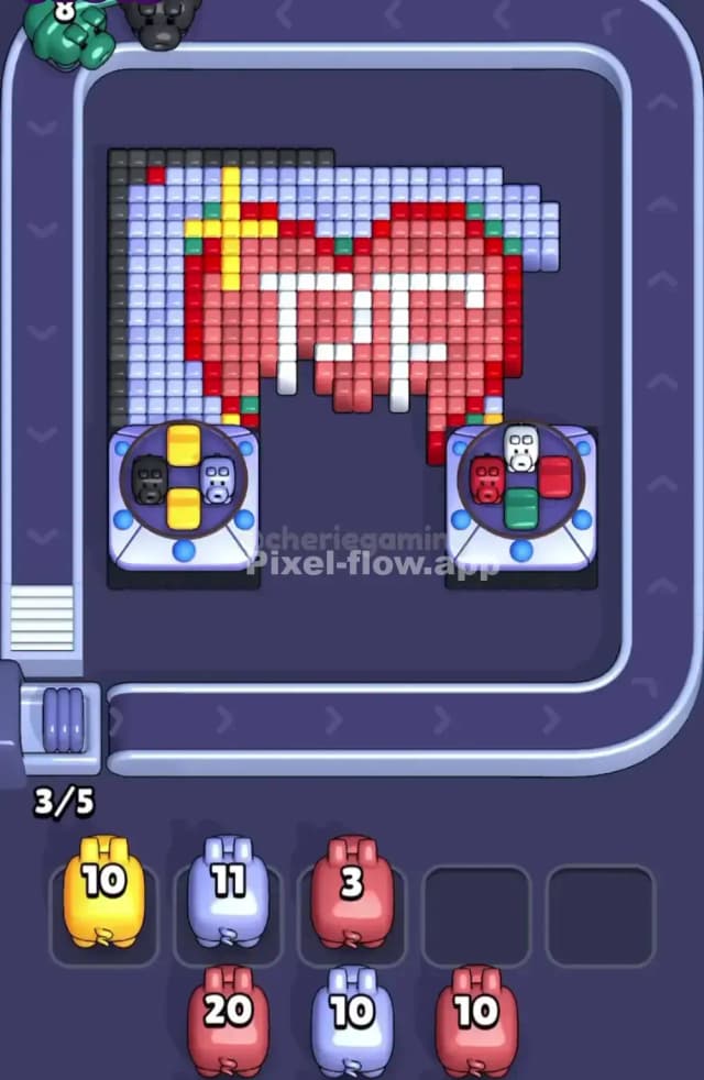 Pixel Flow Level 1752 Solution 1