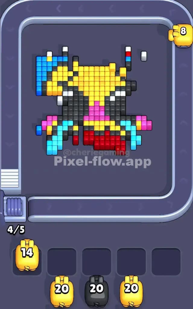 Pixel Flow Level 97 Solution 2