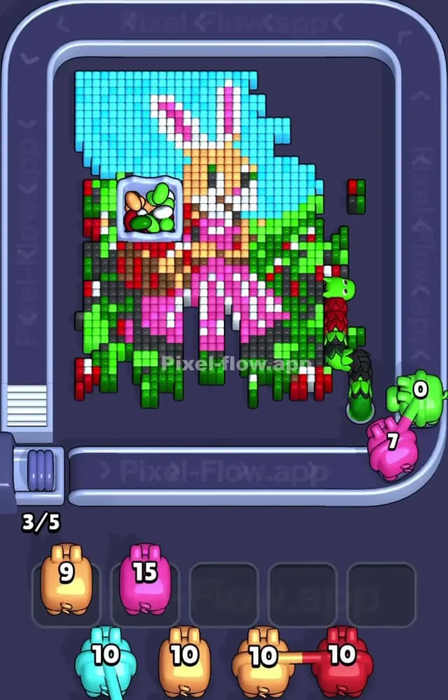 Pixel Flow Level 1388 Solution 1