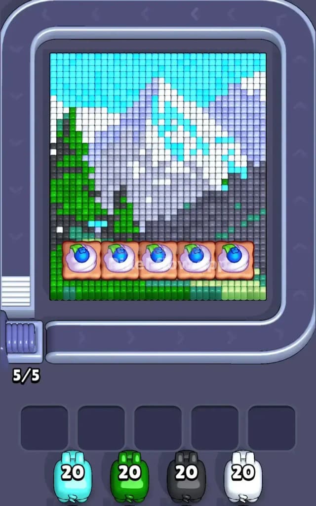 Pixel Flow Level 414 Gameplay