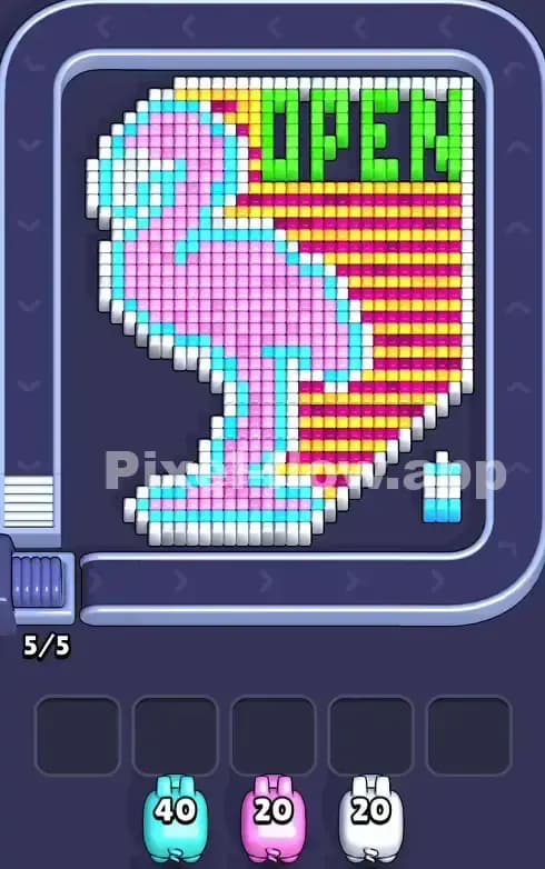 Pixel Flow Level 882 Screenshot
