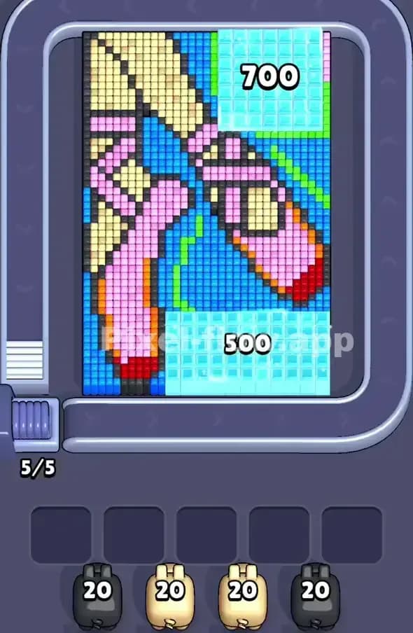 Pixel Flow Level 396 Screenshot