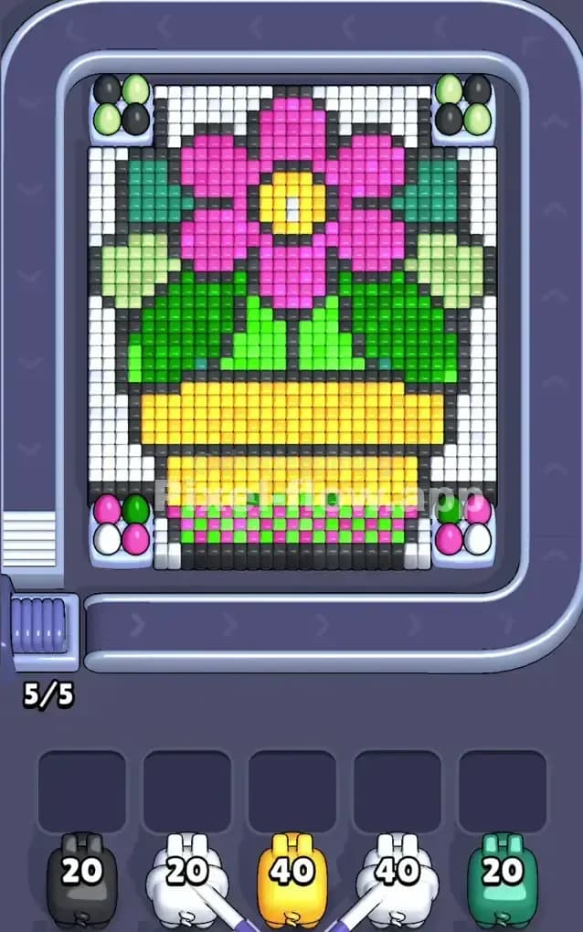 Pixel Flow Level 267 Gameplay