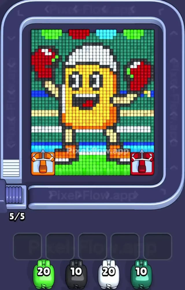 Pixel Flow Level 1578 Gameplay