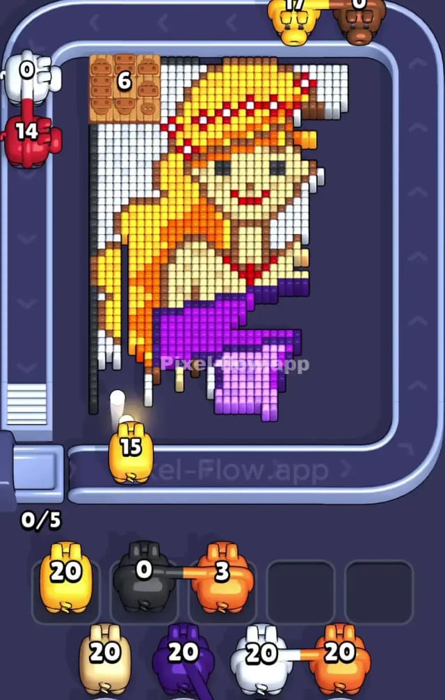 Pixel Flow Level 820 Solution 1