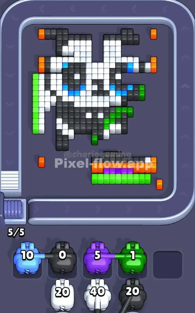 Pixel Flow Level 26 Solution 2