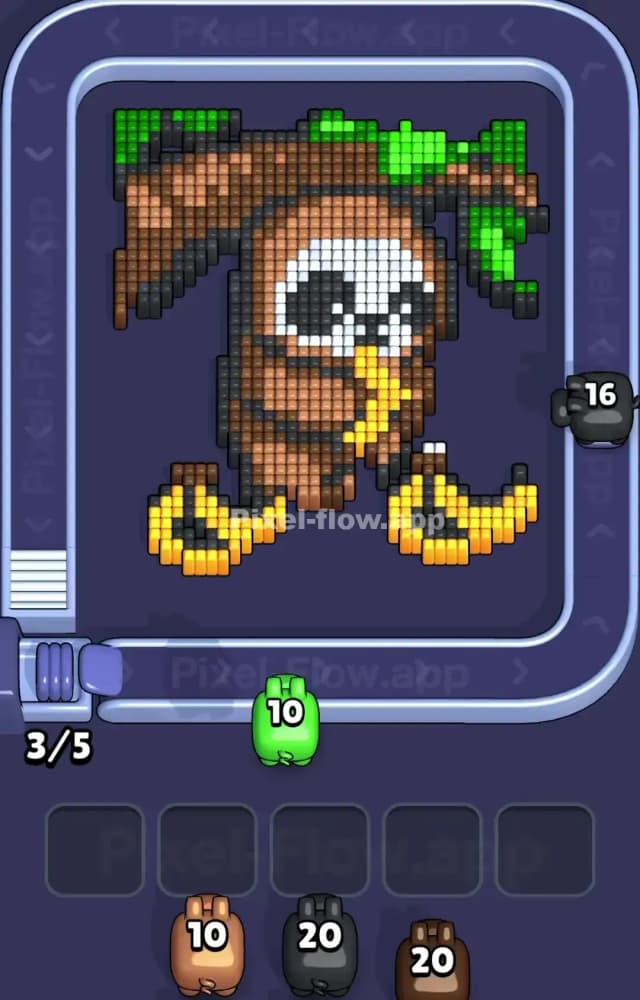 Pixel Flow Level 1271 Solution 2