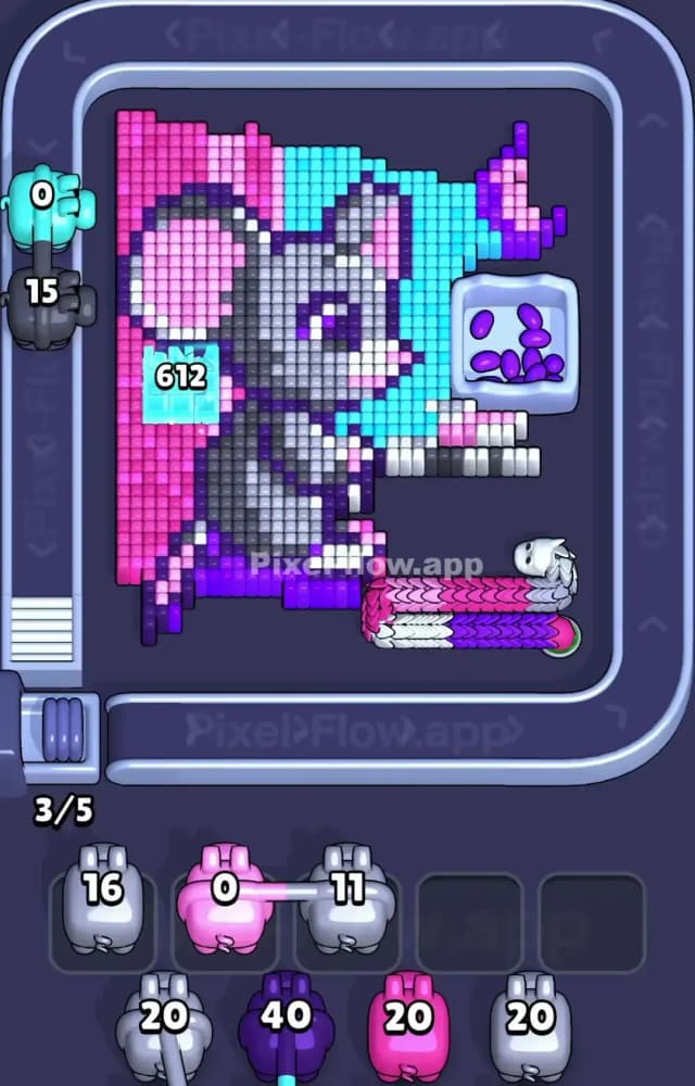 Pixel Flow Level 1315 Solution 1