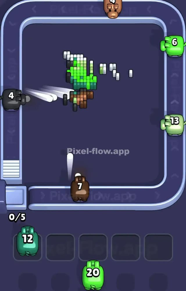 Pixel Flow Level 1356 Solution 3