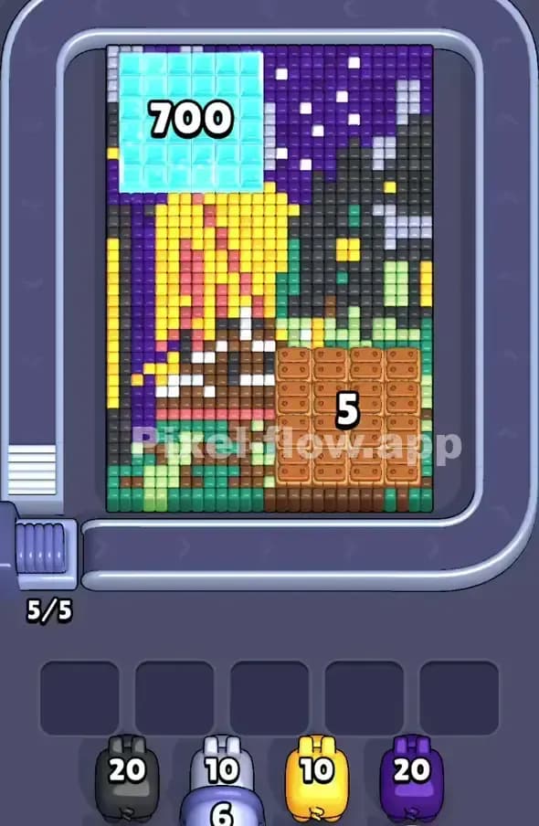 Pixel Flow Level 394 Screenshot