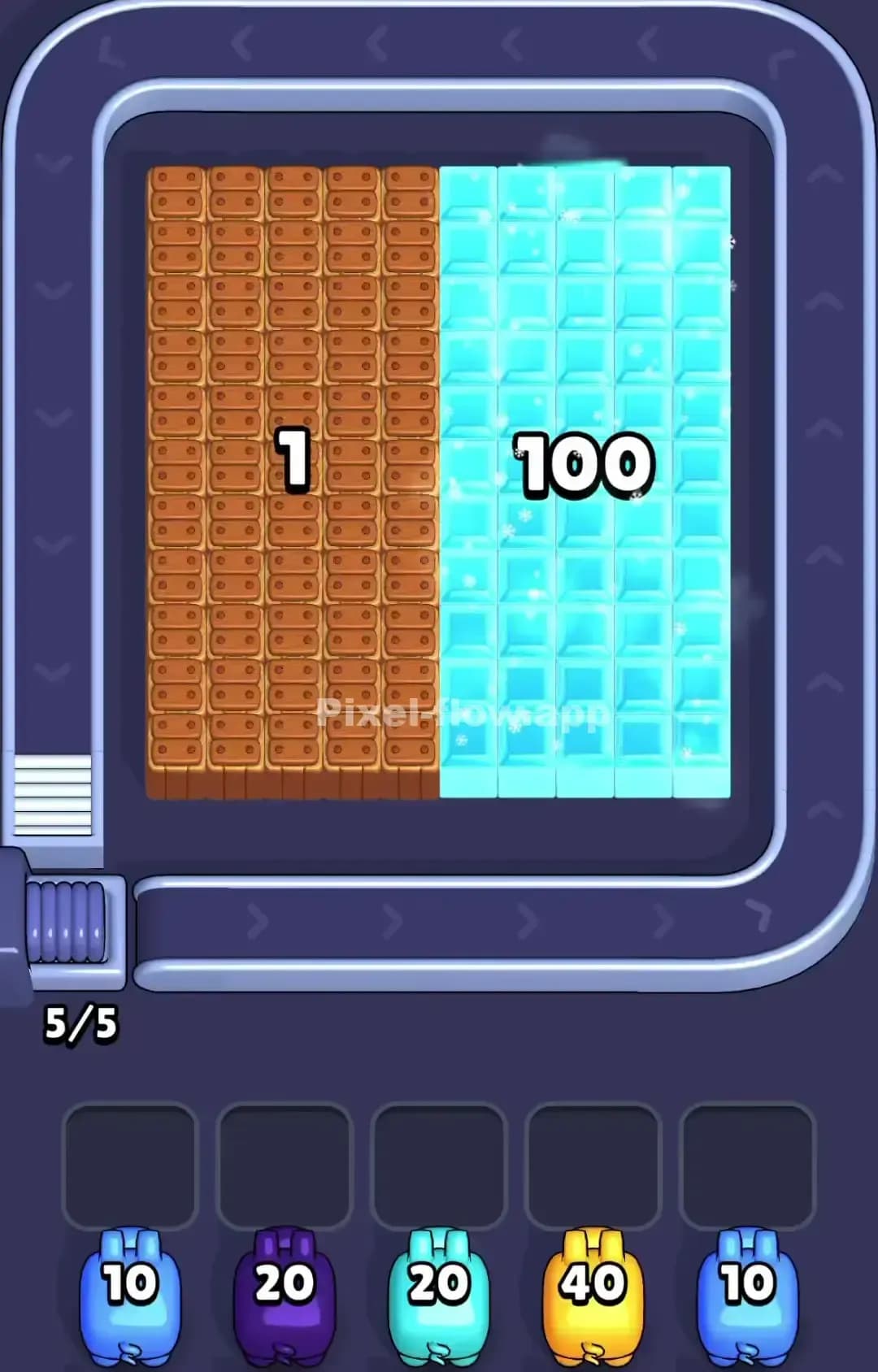 Pixel Flow Level 1200 Screenshot