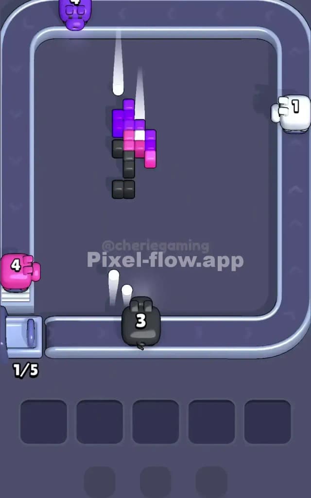 Pixel Flow Level 127 Solution 3