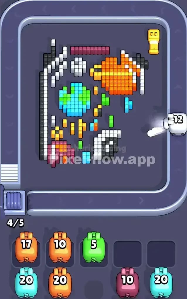 Pixel Flow Level 278 Solution 2