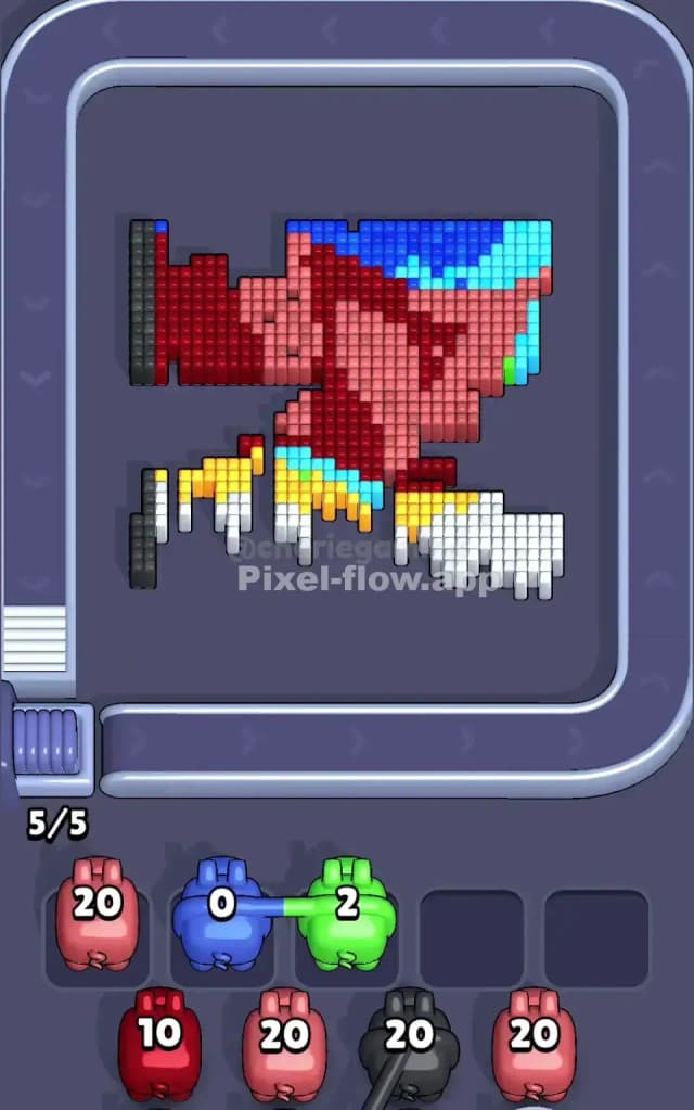 Pixel Flow Level 638 Solution 2